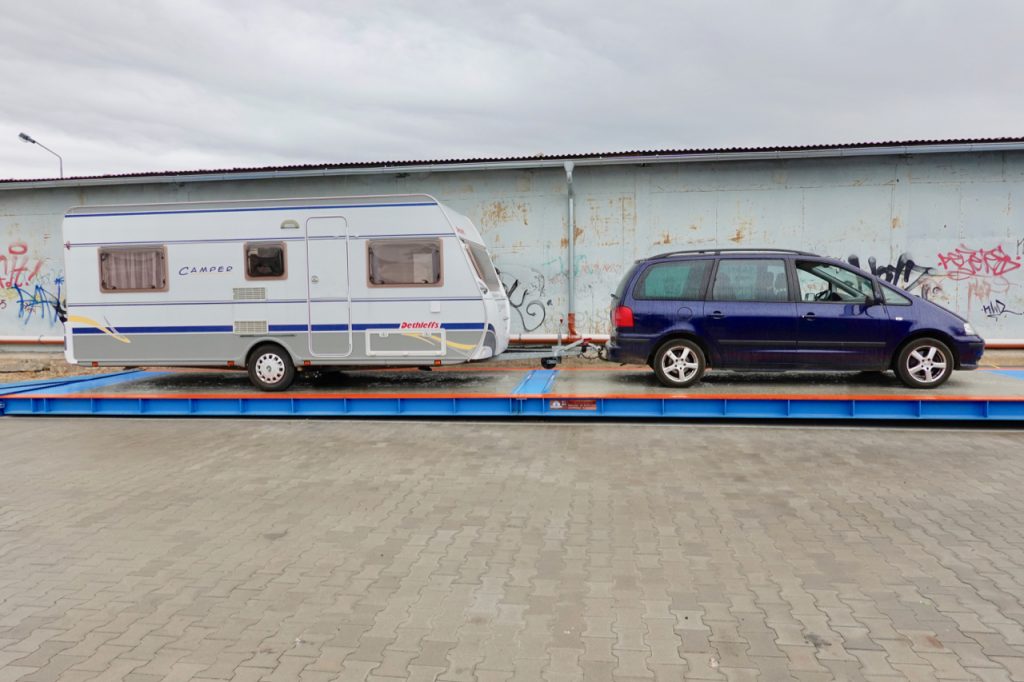 waga przyczepy kempingowej