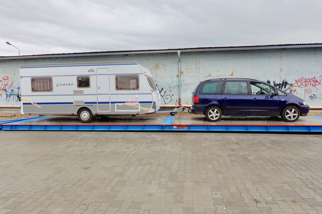 waga przyczepy kempingowej