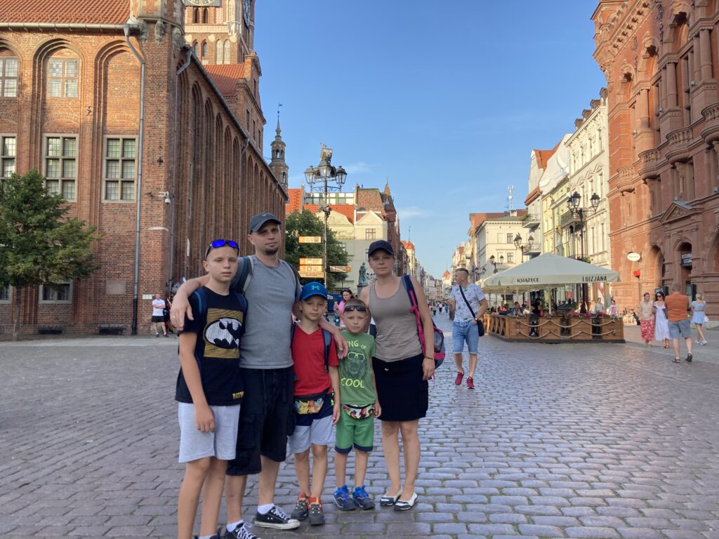 spacer po starowce z camping nr 33 Tramp w Toruniu