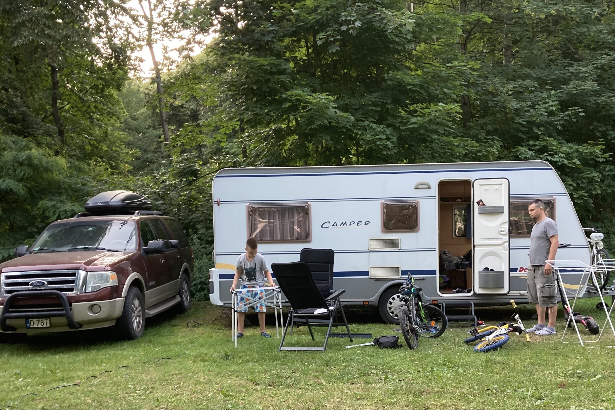 camping czluchow jezioro rychnowskie