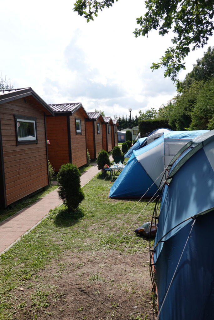 pole namiotowe w Alfa Klif Gaski Baltic Sea Resort kemping