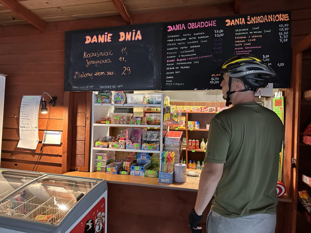 bar na kempingu biala mewa