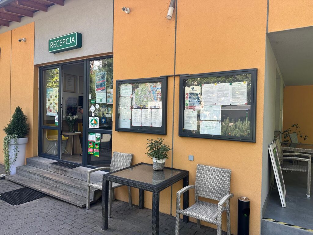 budynek recepcji w park 45 sopot
