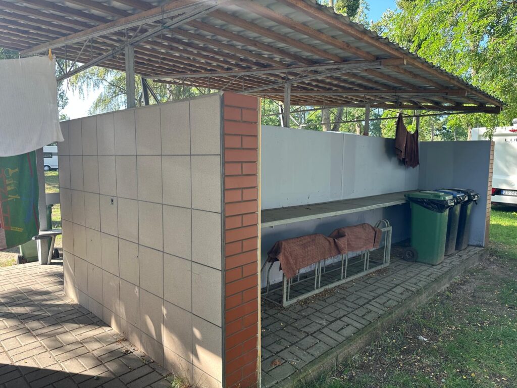 druga strona kuchni kempingowej sopot park45