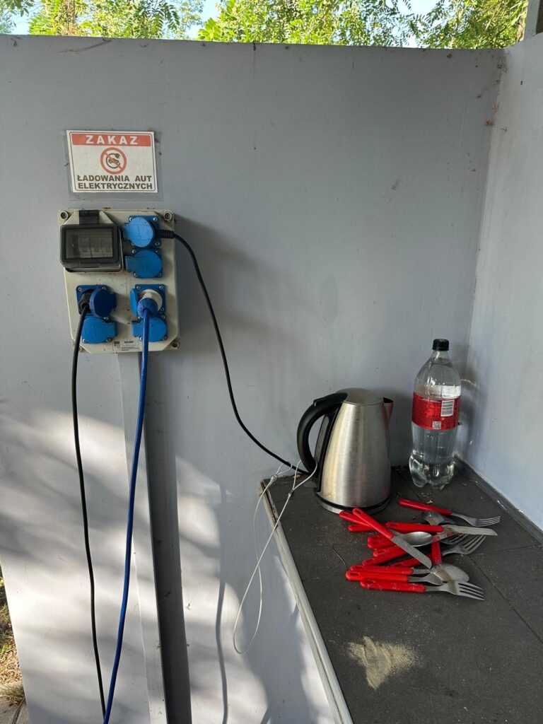 kuchnia w park 45 dla kempingowiczow