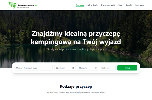 O tym jak powstała wyszukiwarka przyczep kempingowych kempingowanie.pl