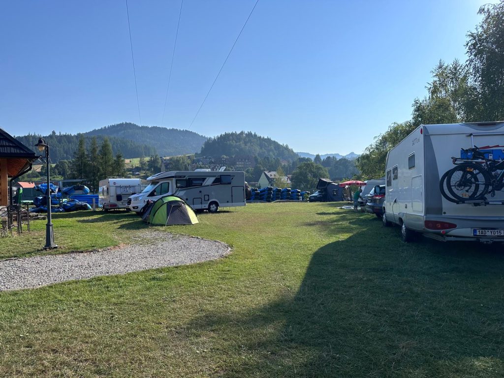 kemping polana sosny pole caravaningowe i namiotowe