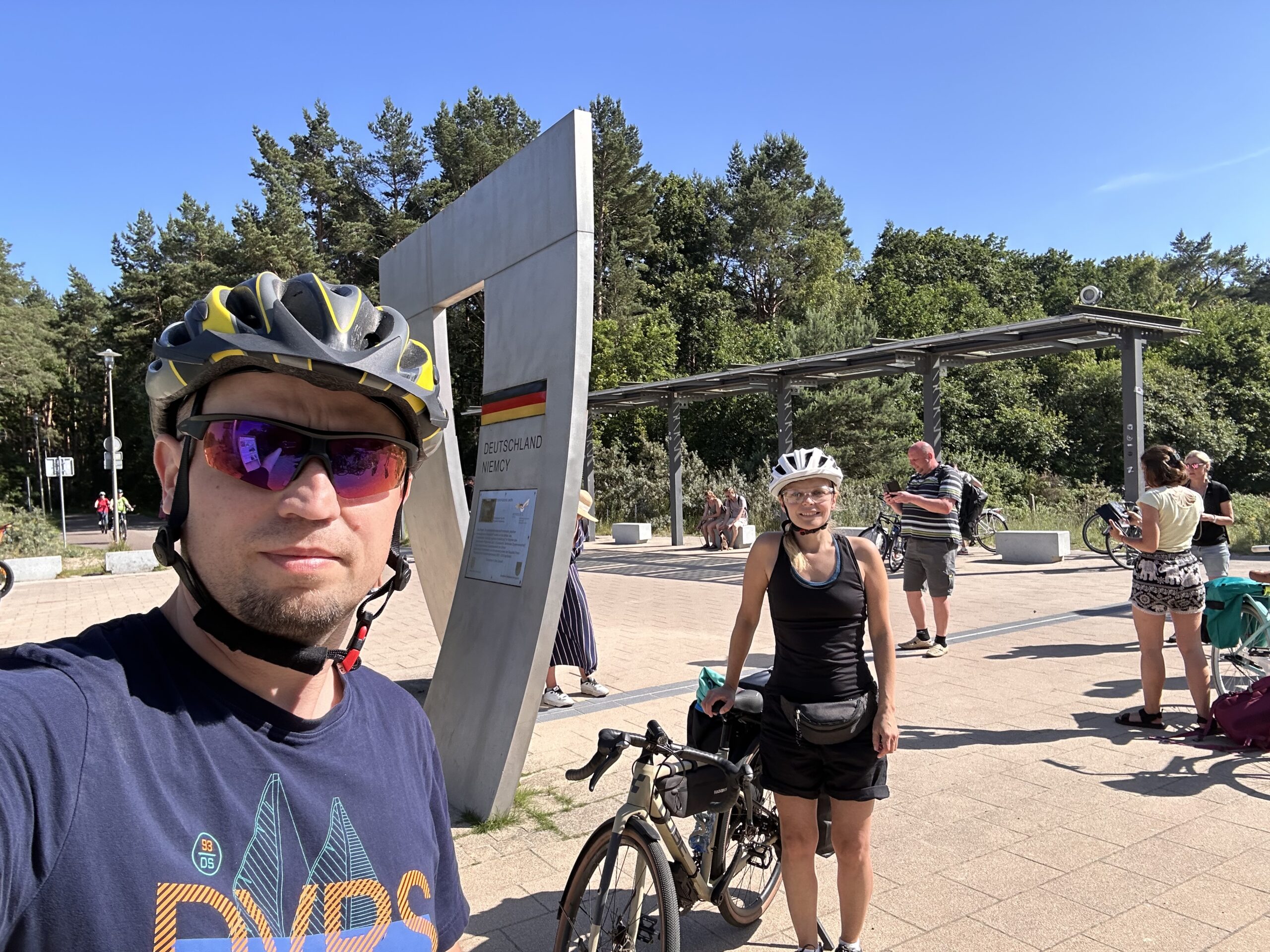 wycieczka rowerowa start granica w Swinoujsciu