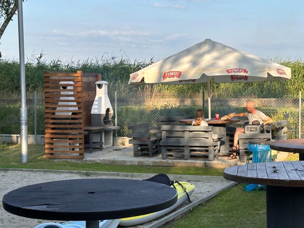 grill osada nad woda lazy strefa relaksu