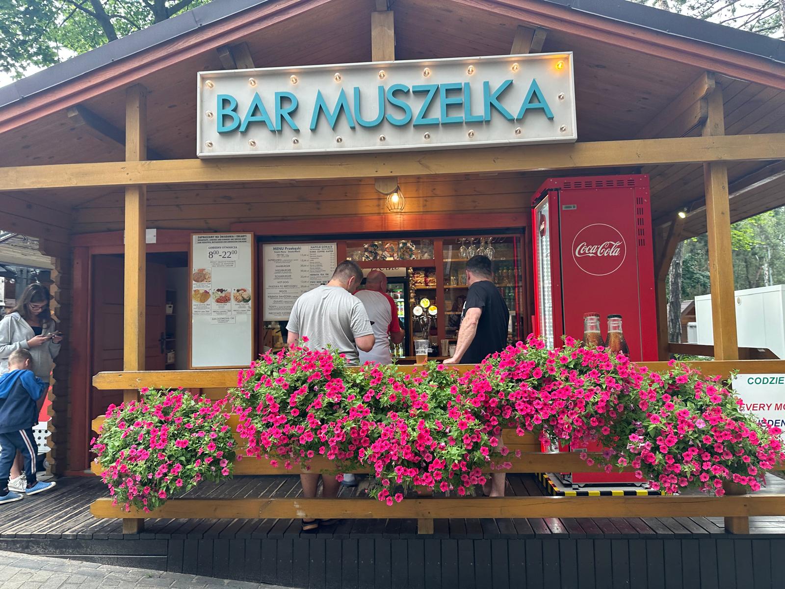 bar muszelka kamping 218 gdansk