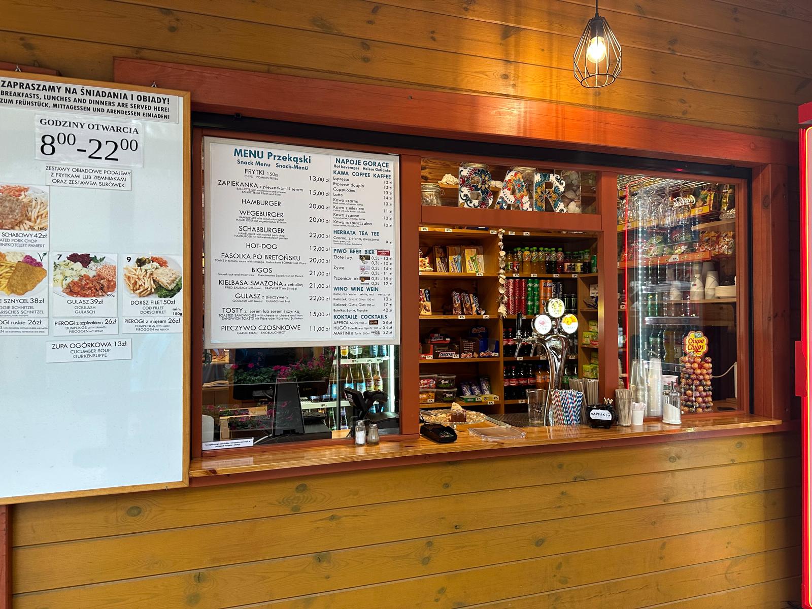 menu baru muszelka na camping stogi gdansk 218